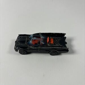 Vintage Corgi Juniors 1970's Batmobile DC Comics Batman In Drivers Seat